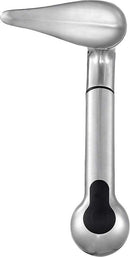 Anzzi Del Acqua Single-Handle Pull-Out Sprayer Kitchen Faucet in Brushed Nickel KF-AZ204BN 20