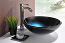 Anzzi Stellar Series Deco-Glass Vessel Sink in Deep Sea 4