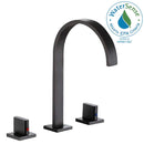 Anzzi Sabre 8 in. Widespread 2-Handle Bathroom Faucet in Oil Rubbed Bronze L-AZ183ORB 2