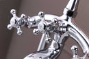 Anzzi Tugela 3-Handle Claw Foot Tub Faucet with Hand Shower in Polished Chrome FS-AZ0052CH 6