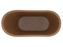 Anzzi Sivas 66 in. Handmade Copper Slipper Clawfoot Non-Whirlpool Bathtub in Hammered Antique Copper BT-017 5