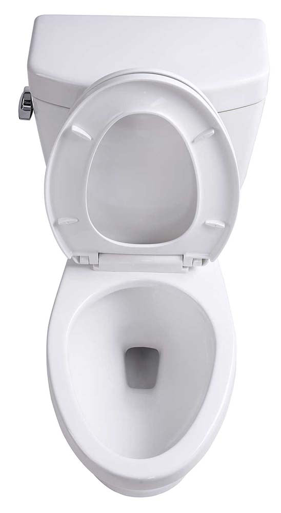 Anzzi Talos 2-piece 1.6 GPF Single Flush Elongated Toilet in White T1-AZ065 16