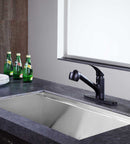 Anzzi Del Acqua Single-Handle Pull-Out Sprayer Kitchen Faucet in Oil Rubbed Bronze KF-AZ204ORB 3