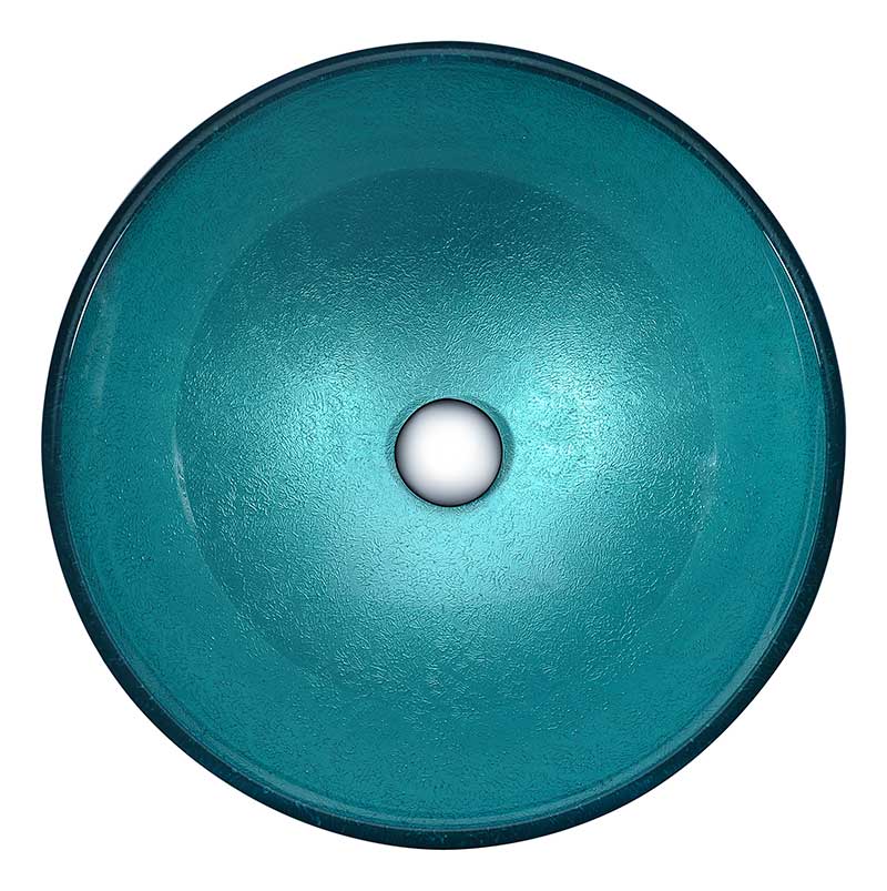 Anzzi Gardena Series Deco-Glass Vessel Sink in Coral Blue LS-AZ8221 3