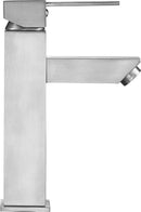 Anzzi Pygmy Single Hole Single Handle Bathroom Faucet in Brushed Nickel L-AZ112BN 4
