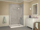 Anzzi Port 36 x 48 in. Double Threshold Shower Base in White SB-AZ022L 2