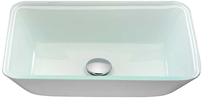 Anzzi Broad Series Vessel Sink in White LS-AZ194