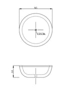 Anzzi Posh Series Deco-Glass Vessel Sink in Radial Umber LS-AZ284 4