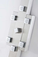 Aston Retrofit Shower Panel with Six Body Jets 7