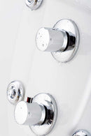 Aston Thermostatic Shower Panel with Six Body Jets 3