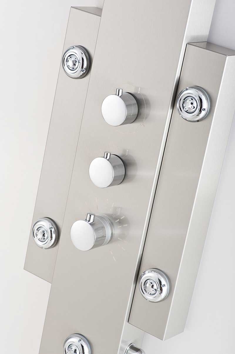 Aston Dual Function Shower Panel with Six Body Jets 3