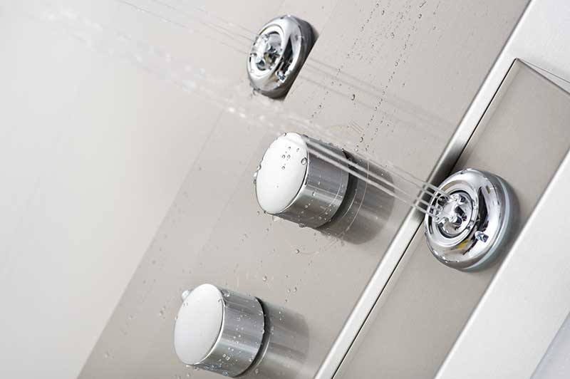 Aston Dual Function Shower Panel with Six Body Jets 7