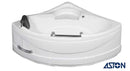 Aston 59" x 59" Corner Whirlpool Tub