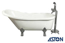 Aston 67" x 28" Acrylic Claw Foot Slipper Tub