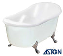 Aston 67" x 35" Acrylic Claw Foot Slipper Tub