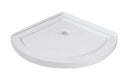 Aston Round Sliding Shower Door Enclosure with Low-Profile Base 3