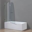 Aston Frameless Pivot Tub-Height Shower Door 3