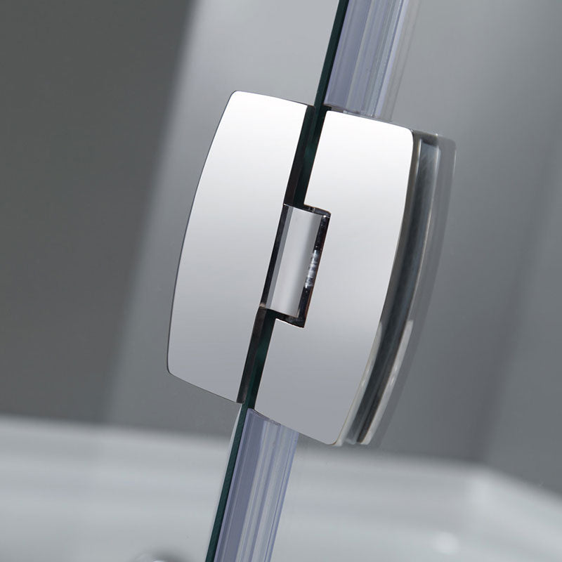 Aston Frameless Pivot Tub-Height Shower Door 4