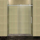 Aston Completely Frameless 60" W x 75" H Sliding Shower Door