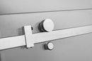 Aston Completely Frameless 60" W x 75" H Sliding Shower Door 3
