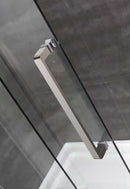 Aston Completely Frameless 60" W x 75" H Sliding Shower Door 4