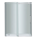 Aston Completely Frameless 60" W x 75" H Sliding Shower Door 5