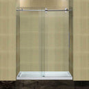 Aston Completely Frameless Sliding Shower Door with Low-Profile Base
