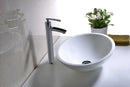 Anzzi Warika Series Deco-Glass Vessel Sink in White LS-AZ8094 6