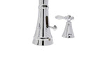 Anzzi Ahri Series 2-Handle Roman Bathtub Faucet with Shower Wand in Polished Chrome 4