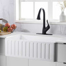 Anzzi Accent Series Single-Handle Pull-Down Sprayer Kitchen Faucet in Matte Black KF-AZ031MK 3