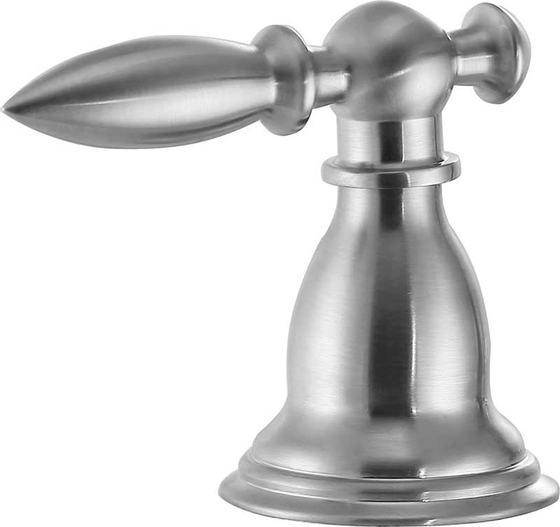 Anzzi Patriarch 2-Handle Deck-Mount Roman Tub Faucet with Handheld Sprayer in Brushed Nickel FR-AZ091BN 10