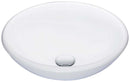 Anzzi Warika Series Vessel Sink in White LS-AZ8092