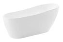 Anzzi Trend Series 5.58 ft. Freestanding Bathtub in White FT-AZ093