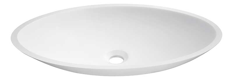 Anzzi Achillies Solid Surface Vessel Sink in White LS-AZ300 3