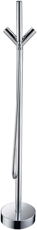 Anzzi Havasu 2-Handle Claw Foot Tub Faucet with Hand Shower in Polished Chrome FS-AZ0042CH 15