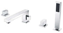Anzzi Vernal 2-Handle Deck-Mount Roman Tub Faucet FR-AZ038CH