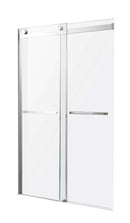 Anzzi Kahn Series 60 in. x 76 in. Frameless Sliding Shower Door with Horizontal Handle in Chrome SD-FRLS05802CH 3
