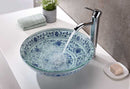 Anzzi Cadence Series Vessel Sink in Décor White LS-AZ176 4