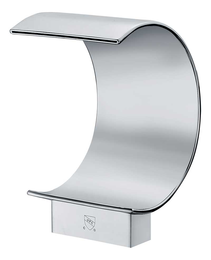 Anzzi Ribbon 3-Handle Deck-Mount Roman Tub Faucet in Chrome FR-AZ048CH 8