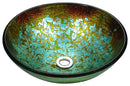 Anzzi Tara Series Deco-Glass Vessel Sink in Glacial Blaze LS-AZ8180