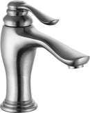 Anzzi Anfore Single Hole Single Handle Bathroom Faucet in Brushed Nickel L-AZ104BN