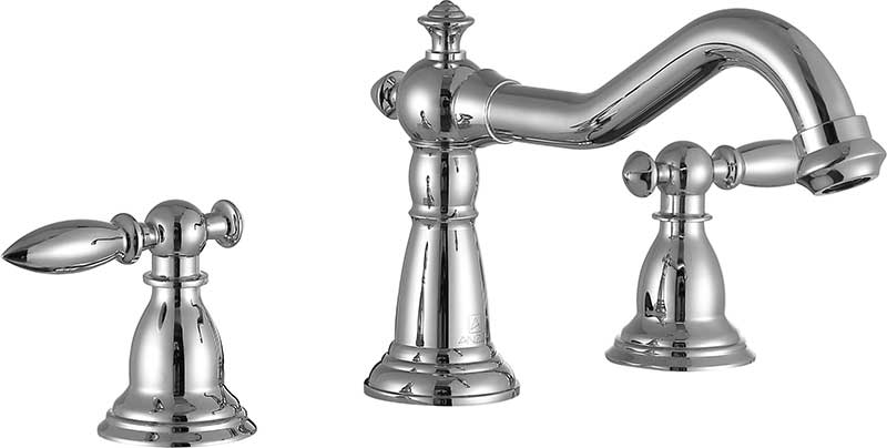 Anzzi Patriarch 8" Widespread Bathroom Sink Faucet in Polished Chrome L-AZ179CH