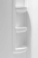 Anzzi Vasu 60 in. x 36 in. x 74 in. 2-piece DIY Friendly Corner Shower Surround in White