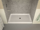 Anzzi Tier 36 x 60 in. Center Drain Single Threshold Shower Base in White SB-AZ04CD 3