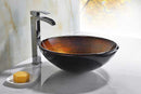 Anzzi Stellar Series Deco-Glass Vessel Sink in Amber Storm 4