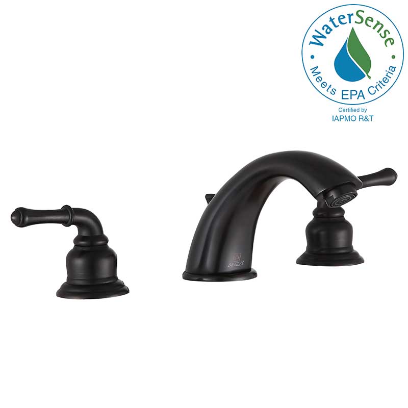 Anzzi Prince 8 in. Widespread 2-Handle Bathroom Faucet in Oil Rubbed Bronze L-AZ136ORB 2