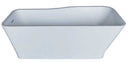 Anzzi Salva 5.7 ft. Acrylic Freestanding Non-Whirlpool Bathtub in White and Kros Series Faucet in Chrome 4