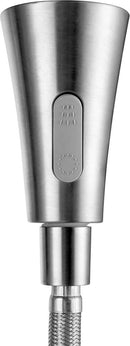 Anzzi Carriage Single Handle Standard Kitchen Faucet in Brushed Nickel KF-AZ211BN 19