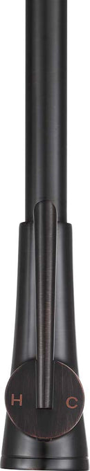 Anzzi Tulip Single-Handle Pull-Out Sprayer Kitchen Faucet in Oil Rubbed Bronze KF-AZ216ORB 28