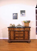 Legion Furniture Single Sink Chest - W5247-11 Walnut Brown